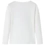 Langarm-T-Shirt für Kinder in der Farbe Ecru 92 von vidaXL, Kinder-T-Shirts - Ref: Foro24-13624, Preis: 8,85 €, Rabatt: %