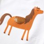 Langarm-T-Shirt für Kinder in der Farbe Ecru 116 von vidaXL, Kinder-T-Shirts - Ref: Foro24-13626, Preis: 8,94 €, Rabatt: %