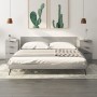 Nachttische 2 Einheiten betongraue Farbe 40x36x65 cm von vidaXL, Nachttische - Ref: Foro24-811277, Preis: 84,64 €, Rabatt: %