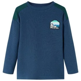 Navy blue children's sweatshirt 116 by vidaXL, Kids T-shirts - Ref: Foro24-13471, Price: 11,43 €, Discount: %