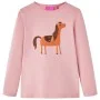 Camiseta infantil de manga larga rosa claro 128 de vidaXL, Camisetas para niños - Ref: Foro24-13632, Precio: 8,85 €, Descuent...