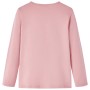 Children's long-sleeved t-shirt light pink 128 by vidaXL, Kids T-shirts - Ref: Foro24-13632, Price: 8,94 €, Discount: %