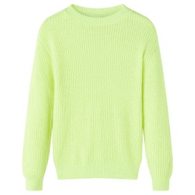 Neongelber Kinderstrickpullover 140 von vidaXL, Kinder-T-Shirts - Ref: Foro24-14579, Preis: 15,79 €, Rabatt: %