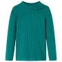 Dunkelgrünes, langärmliges Kinder-T-Shirt aus Stretch-Strick 140 von vidaXL, Kinder-T-Shirts - Ref: Foro24-13833, Preis: 7,93...
