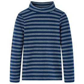 Marineblaues Langarm-T-Shirt für Kinder 116 von vidaXL, Kinder-T-Shirts - Ref: Foro24-13936, Preis: 8,00 €, Rabatt: %