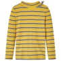 Langarm-T-Shirt für Kinder in der Farbe Ocker 140 von vidaXL, Kinder-T-Shirts - Ref: Foro24-14113, Preis: 9,46 €, Rabatt: %