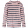 Hellrosa Kinder-Langarm-T-Shirt 140 von vidaXL, Kinder-T-Shirts - Ref: Foro24-14118, Preis: 9,46 €, Rabatt: %