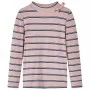 Hellrosa Kinder-Langarm-T-Shirt 140 von vidaXL, Kinder-T-Shirts - Ref: Foro24-14118, Preis: 9,37 €, Rabatt: %