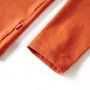 Langärmliges Kinder-T-Shirt 140 in gebranntem Orange von vidaXL, Kinder-T-Shirts - Ref: Foro24-14158, Preis: 8,72 €, Rabatt: %