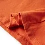 Langärmliges Kinder-T-Shirt 140 in gebranntem Orange von vidaXL, Kinder-T-Shirts - Ref: Foro24-14158, Preis: 8,72 €, Rabatt: %