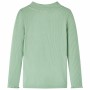 Langärmliges Kinder-T-Shirt mit Stehkragen in der Farbe 116 in dunklem Mint von vidaXL, Kinder-T-Shirts - Ref: Foro24-14331, ...