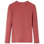 Camiseta infantil manga larga cuello alto rojo oscuro 140 de vidaXL, Camisetas para niños - Ref: Foro24-14338, Precio: 8,87 €