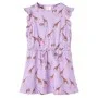 Kinderkleid mit Rüschenärmeln und fliederfarbener Kordel 104 von vidaXL, Kinderkleider - Ref: Foro24-14601, Preis: 15,16 €, R...
