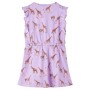Vestido infantil mangas con volantes cordón lila 104 de vidaXL, Vestidos de niños - Ref: Foro24-14601, Precio: 15,32 €, Descu...