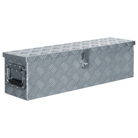 Aluminiumbox 80,5x22x22 cm silber von vidaXL, Werkzeugkästen - Ref: Foro24-142937, Preis: 125,68 €, Rabatt: %