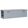 Aluminiumbox 80,5x22x22 cm silber von vidaXL, Werkzeugkästen - Ref: Foro24-142937, Preis: 125,92 €, Rabatt: %