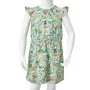 Vestido infantil con mangas volantes caqui claro 116 de vidaXL, Vestidos de niños - Ref: Foro24-14634, Precio: 14,70 €, Descu...