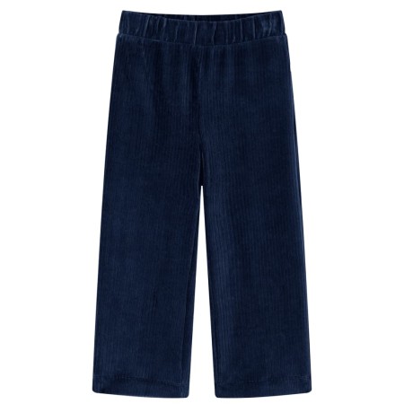 Pantalón infantil pana azul marino 104 de vidaXL, Pantalones de niños - Ref: Foro24-14080, Precio: 12,62 €