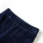 Pantalón infantil pana azul marino 128 de vidaXL, Pantalones de niños - Ref: Foro24-14082, Precio: 12,50 €, Descuento: %