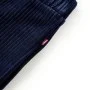 Navy blue corduroy children's pants 128 by vidaXL, kids pants - Ref: Foro24-14082, Price: 12,50 €, Discount: %