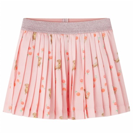 Falda plisada infantil naranja claro 104 de vidaXL, Pantalones de niños - Ref: Foro24-14620, Precio: 13,55 €, Descuento: %