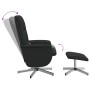 Relaxsessel mit Fußstütze aus schwarzem Stoff von vidaXL, Sessel - Ref: Foro24-356584, Preis: 150,90 €, Rabatt: %