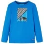 Langarm-T-Shirt für Kinder Kobaltblau 92 von vidaXL, Kinder-T-Shirts - Ref: Foro24-12814, Preis: 9,03 €, Rabatt: %