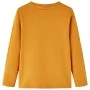 Camiseta infantil de manga larga ocre oscuro 92 de vidaXL, Camisetas para niños - Ref: Foro24-12854, Precio: 8,30 €, Descuent...