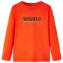 Leuchtendes orangefarbenes Langarm-T-Shirt für Kinder 92 von vidaXL, Kinder-T-Shirts - Ref: Foro24-12894, Preis: 8,30 €, Raba...