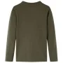 Khaki long-sleeved children's t-shirt 116 by vidaXL, Kids T-shirts - Ref: Foro24-12821, Price: 8,12 €, Discount: %