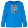 Langarm-T-Shirt für Kinder Kobaltblau 116 von vidaXL, Kinder-T-Shirts - Ref: Foro24-12816, Preis: 8,20 €, Rabatt: %