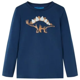 Navy blue long-sleeved children's t-shirt 116 by vidaXL, Kids T-shirts - Ref: Foro24-12861, Price: 8,30 €, Discount: %
