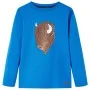 Langarm-T-Shirt für Kinder Kobaltblau 92 von vidaXL, Kinder-T-Shirts - Ref: Foro24-13004, Preis: 8,30 €, Rabatt: %