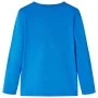 Langarm-T-Shirt für Kinder Kobaltblau 92 von vidaXL, Kinder-T-Shirts - Ref: Foro24-13004, Preis: 8,30 €, Rabatt: %