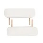 Massage table and folding stool 3 zones 10 cm white by vidaXL, massage tables - Ref: Foro24-110156, Price: 269,01 €, Discount: %