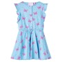 Ärmelloses Kinderkleid mit blauen Knöpfen 140 von vidaXL, Kinderkleider - Ref: Foro24-14681, Preis: 15,69 €, Rabatt: %
