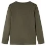 Kinder-T-Shirt mit langen Ärmeln Khaki 140 von vidaXL, Kinder-T-Shirts - Ref: Foro24-12738, Preis: 8,52 €, Rabatt: %