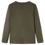 Kinder-T-Shirt mit langen Ärmeln Khaki 140 von vidaXL, Kinder-T-Shirts - Ref: Foro24-12738, Preis: 8,60 €, Rabatt: %