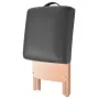 Massageliege und Klapphocker 3 Zonen 10 cm schwarz von vidaXL, Massageliegen - Ref: Foro24-110157, Preis: 287,97 €, Rabatt: %