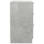 Nachttische 2 Einheiten betongraue Farbe 40x36x65 cm von vidaXL, Nachttische - Ref: Foro24-811277, Preis: 84,64 €, Rabatt: %