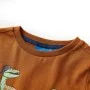 Camiseta infantil de manga larga color coñac 104 de vidaXL, Camisetas para niños - Ref: Foro24-12835, Precio: 9,95 €, Descuen...