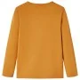 Camiseta infantil con manga larga ocre oscuro 128 de vidaXL, Camisetas para niños - Ref: Foro24-12947, Precio: 8,30 €, Descue...