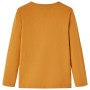 Children's t-shirt with long sleeves dark ocher 128 by vidaXL, Kids T-shirts - Ref: Foro24-12947, Price: 8,39 €, Discount: %