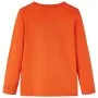 Orangefarbenes Langarm-T-Shirt für Kinder 116 von vidaXL, Kinder-T-Shirts - Ref: Foro24-12706, Preis: 8,30 €, Rabatt: %