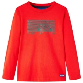 Camiseta infantil de manga larga rojo 92 de vidaXL, Camisetas para niños - Ref: Foro24-13099, Precio: 8,30 €, Descuento: %