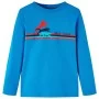 Camiseta infantil de manga larga azul cobalto 128 de vidaXL, Camisetas para niños - Ref: Foro24-13302, Precio: 11,60 €, Descu...