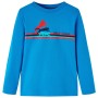 Langarm-T-Shirt für Kinder Kobaltblau 104 von vidaXL, Kinder-T-Shirts - Ref: Foro24-13300, Preis: 8,66 €, Rabatt: %