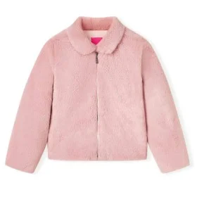 Rosa Kunstleder-Kinderjacke 92 von vidaXL, Oberbekleidung für Kinder - Ref: Foro24-13859, Preis: 15,89 €, Rabatt: %