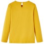Camiseta infantil de manga larga color ocre 140 de vidaXL, Camisetas para niños - Ref: Foro24-14283, Precio: 8,94 €, Descuent...