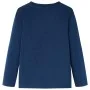Children's long-sleeved navy blue t-shirt 92 by vidaXL, Kids T-shirts - Ref: Foro24-13019, Price: 8,30 €, Discount: %